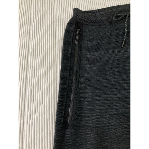 Nike Tech Fleece Joggers Men’s L Black Knit Libero Sweatpants Athleisure - Picture 7 of 13